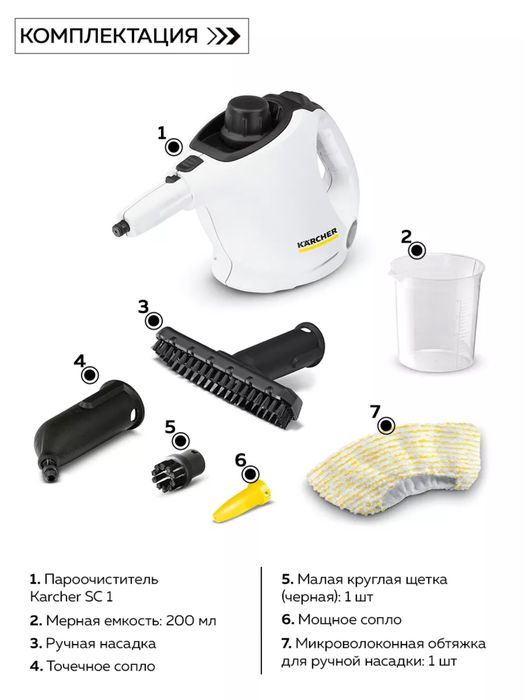 Пароочиститель Karcher SC1