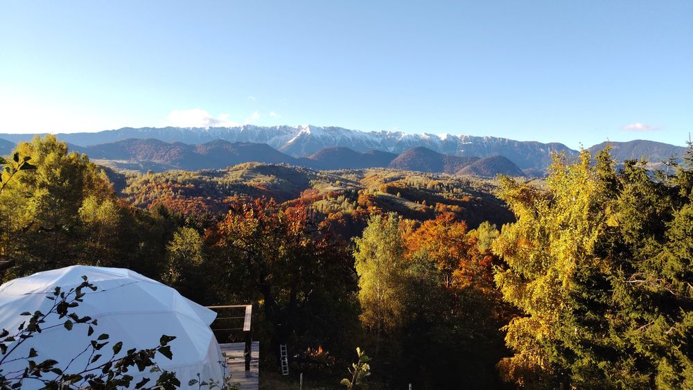 OPORTUNITATE Teren cu panoramă 360° – Drumul Carului (DN73), Moieciu
