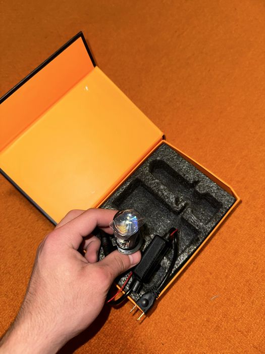 Becuri led auto H7 cu lupa