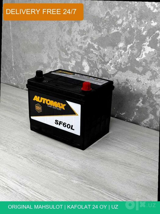Akumlator Avtomas 60Ah 560EN jentra cobalt nexia akkumlyator