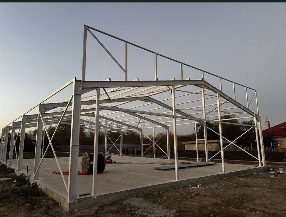 Confectii metalice, structuri, cuzineti, montaj hale