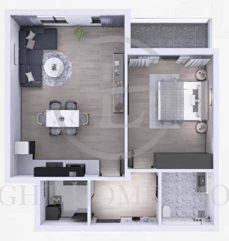 Продава се Двустаен апартамент в Пловдив, Остромила - 105 кв.м за 881 €/кв.м - Снимка #4