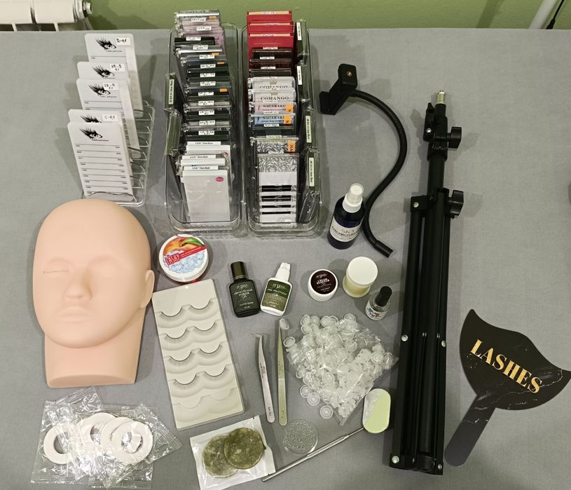 Срочно продаю набор для наращивания ресниц