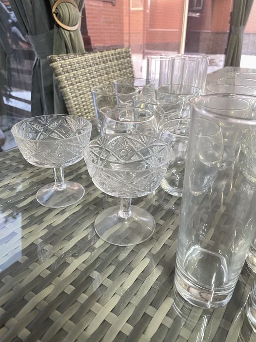 Набор стеклянной посуды