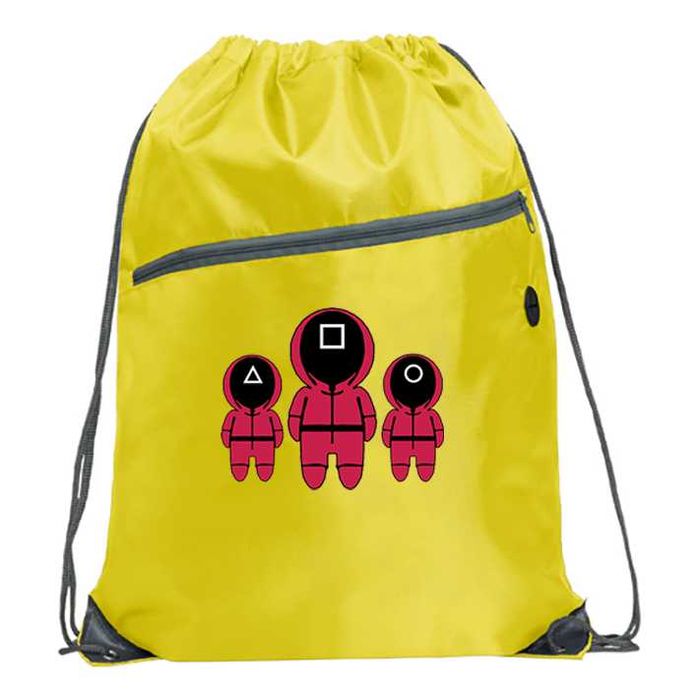 NEW! SQUID GAME раници / мешки - 6 ЦВЯТА. Поръчай с дизайн по избор!