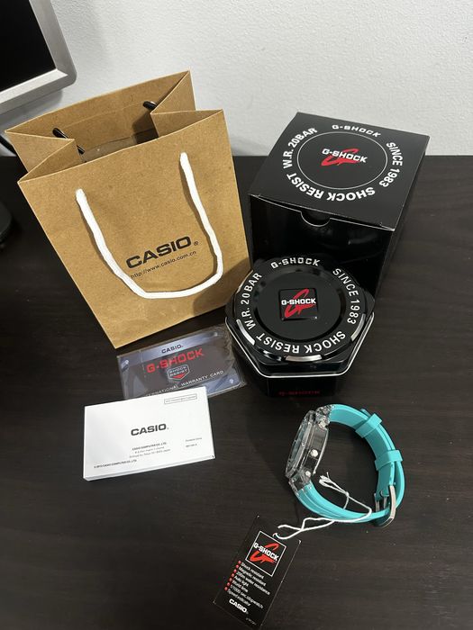 Ceas Casio G-Shock AP Mod Baby Blue Nou