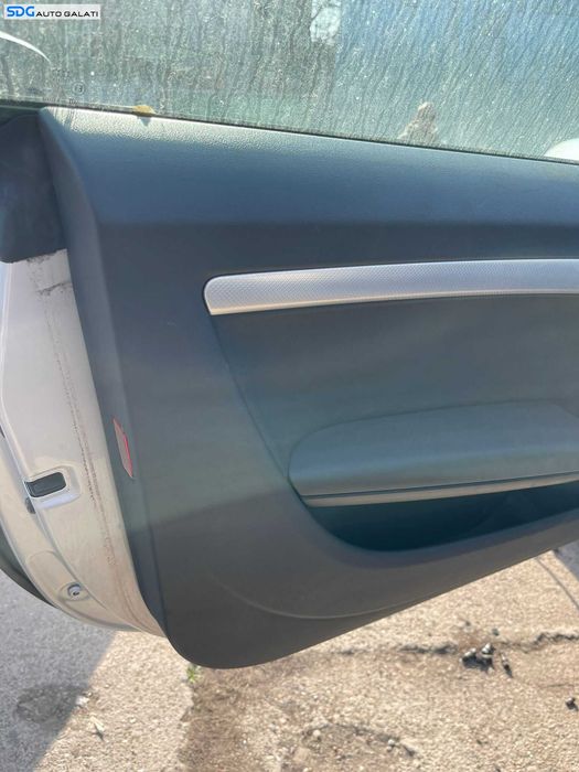 Panou Tapiterie Fata Interioara Piele Negru de pe Usa Portiera Stanga Audi A5 Coupe 2 Usi 2008 - 2016 [C3088]