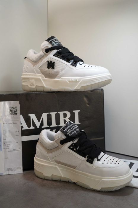 Adidasi AMIRI MA-1 panelled sneakers, Produs Nou - Full Box, Premium