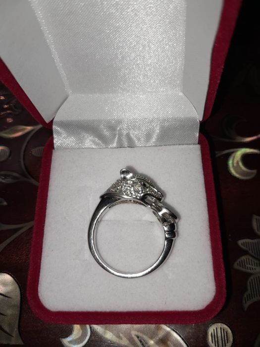 Кольцо серебро 925 пробы cartier