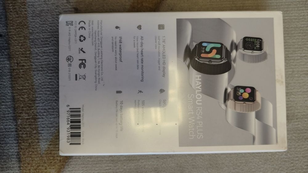 Продам смарт часы Haylou RS4 Plus