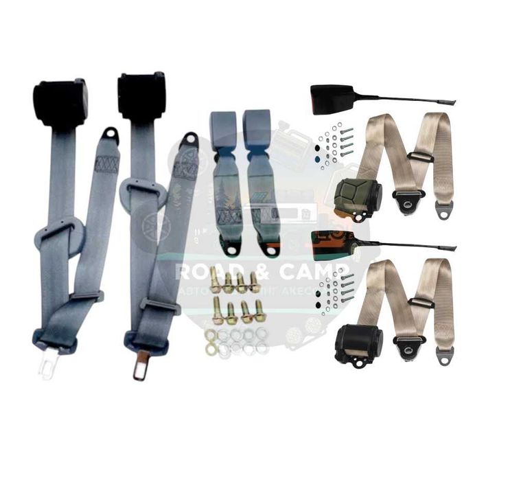 Колани автоматични за кола, бус, камион, комплекти в 2 цвята