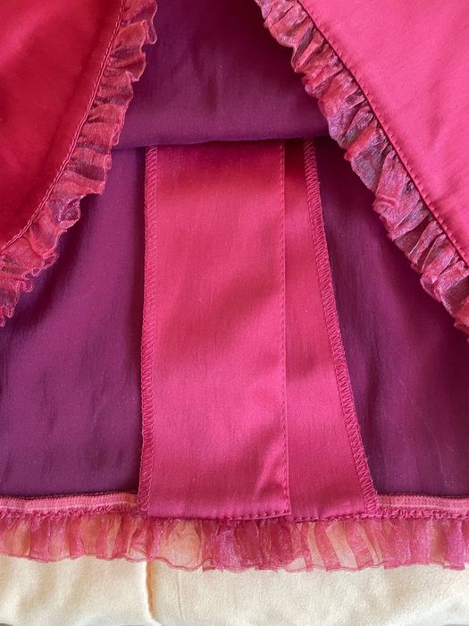 Дамска червена коктейлна рокля, Dika 38