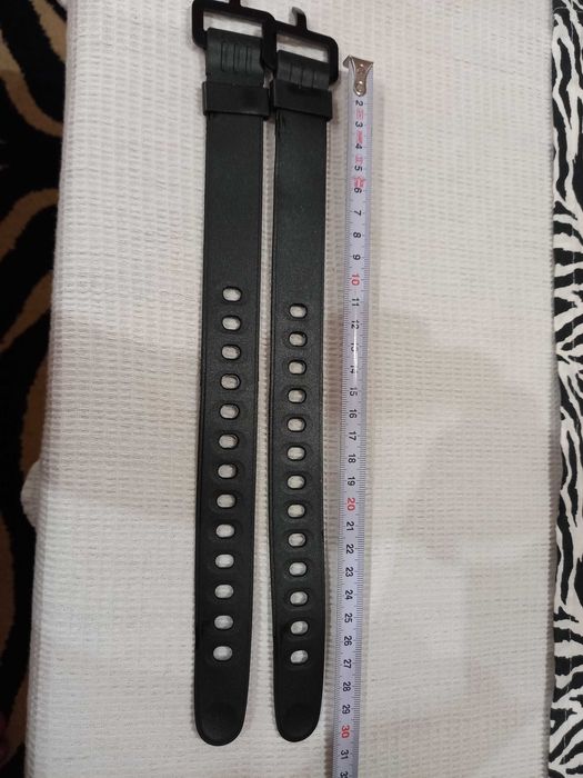 Два комплета гумени каишки за нож за гмуркане