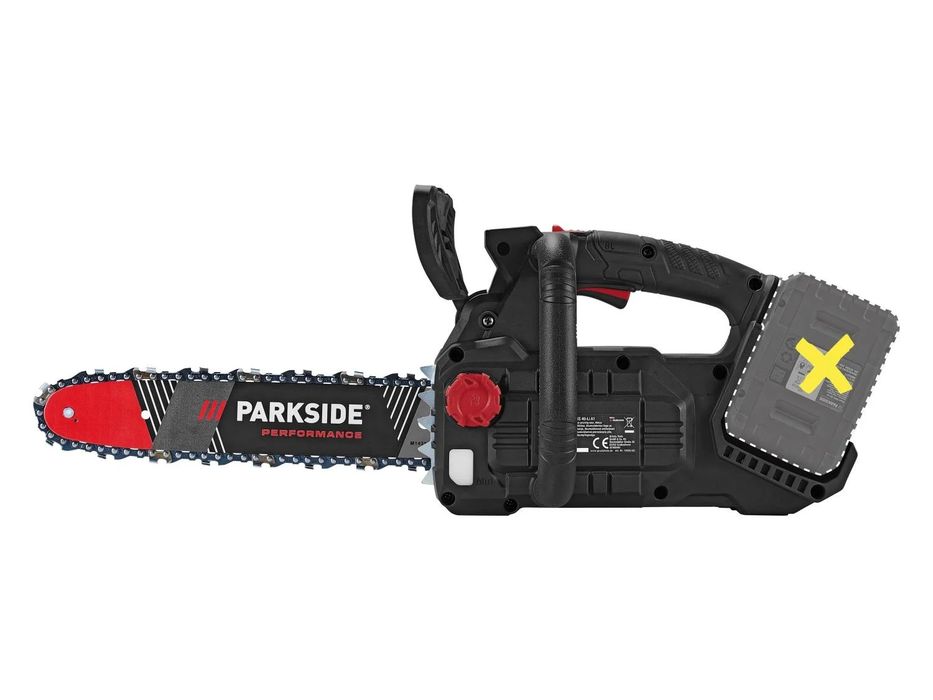 Нова акумулаторна резачка верижен трион Parkside Performance 40V