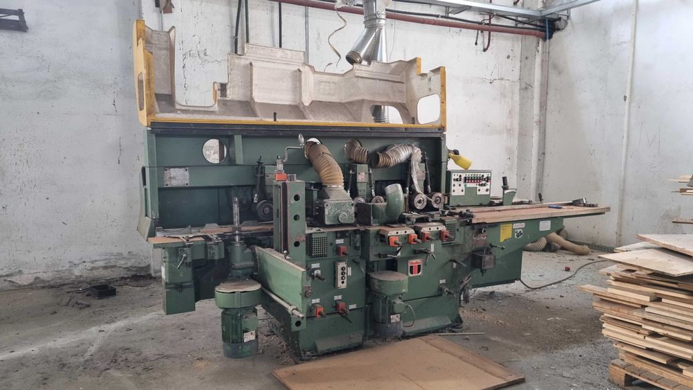 Rindea cu 4 fete Wadkin (freza pentru lemn)