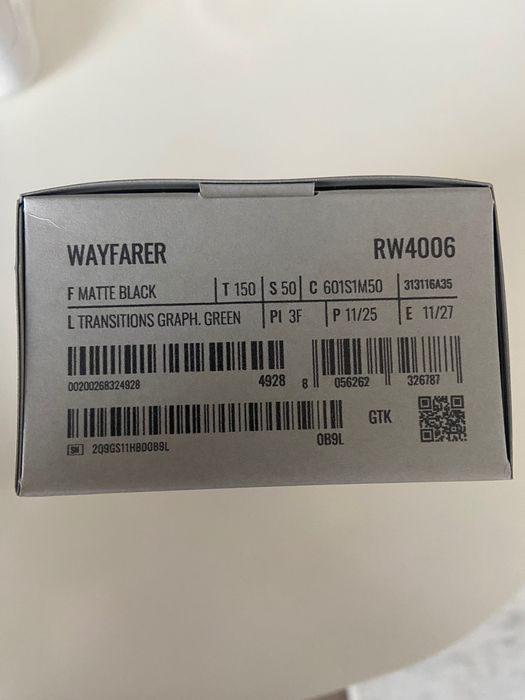 Смарт очки meta rayban wayfarer