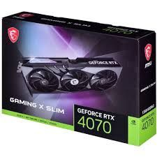 RTX 4070 MSI GAMING X slim