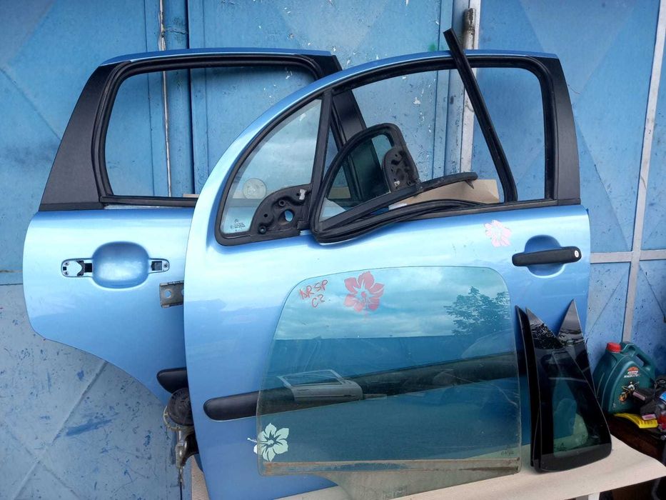 Citroen C3, usa usi portiere, geamuri, coltare, oglinzi electrice