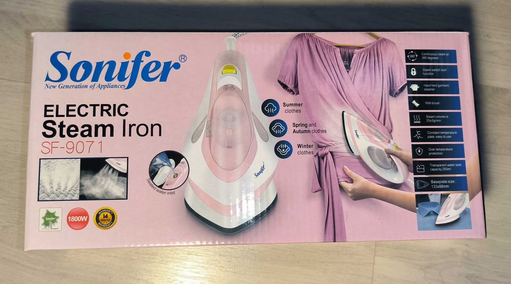 Утюг Sonifer SF-9071 паровой