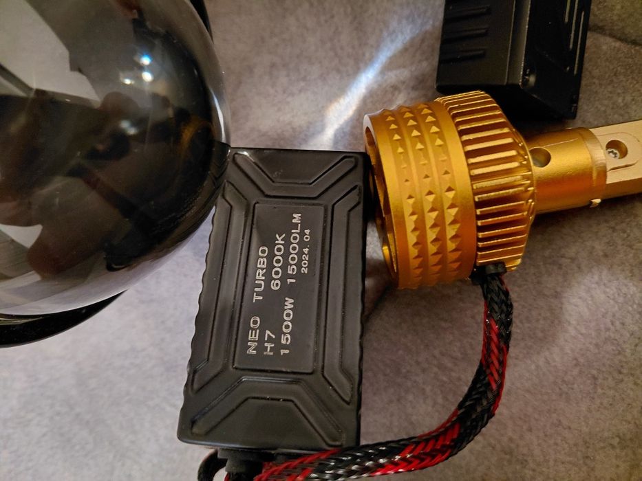 Bi Led модули(линзы), дальние led лампы h7