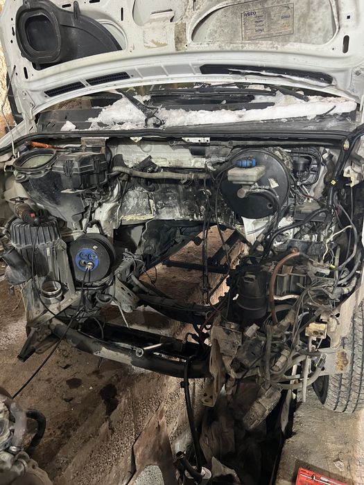 Двигатель и коробка на Ивеко Дейли