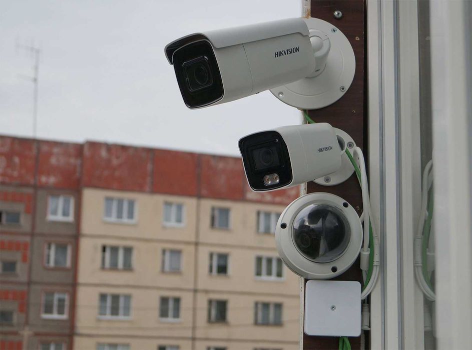 Ustanovka kamera IP va HD