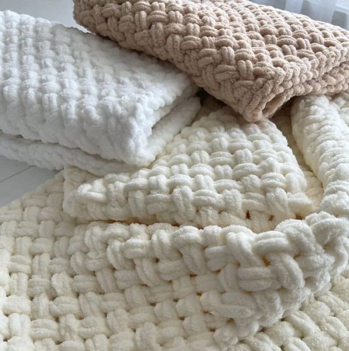 Пледы ручной работы