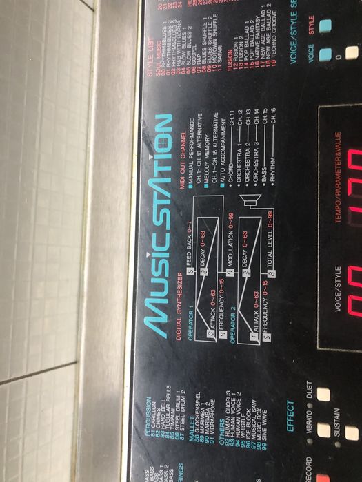 Синтезатор Yamaha pss 780