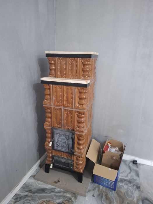 Sobă teracotă  pe 5 rânduri folosita doar un sezon!