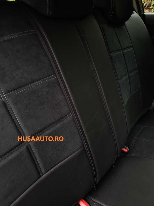 Huse scaun auto Premium,piele ecologica + Alcantara