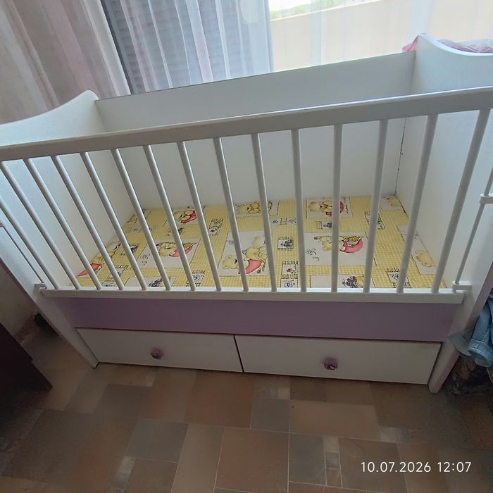 Детска кошара с механизъм