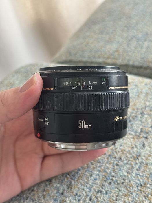 Обьектив Canon EF 50mm 1:1.4