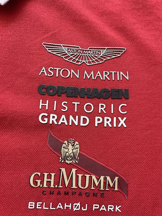 JACK & JONES Copenhagen Historic GRAND PRIX Aston Martin t shirt/мъжка тениска L