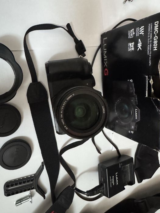 безогледален фотоапарат Panasonic Lumix DMC-G80H
