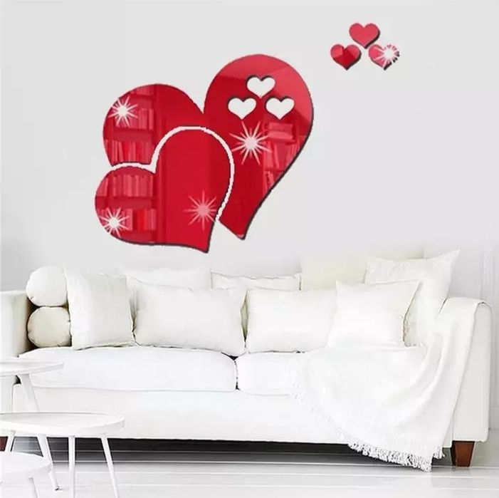 Oglinda 3D cu autocolant