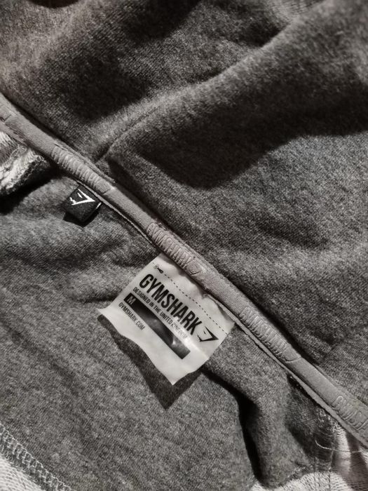 Gym shark zip up hoodie