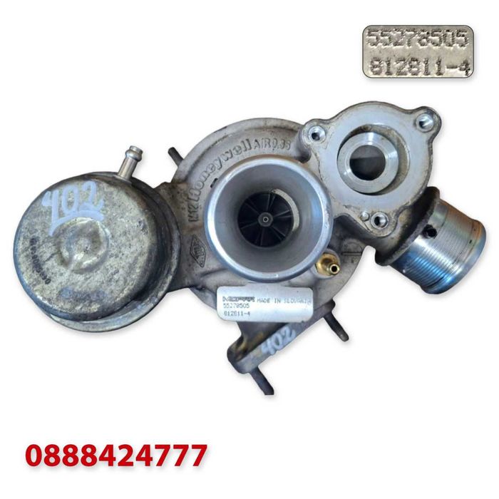 Турбина/Турбо MGT1238GLSZ - Abarth/Alfa Romer/Fiat/Jeep/Lancia - 1.4 T (2008 г.+) 55278505 MOPAR 812811-4
