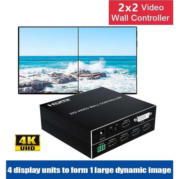 4K Video Wall Controller 2x2 НОВЫЙ | Гарантия | В наличии
