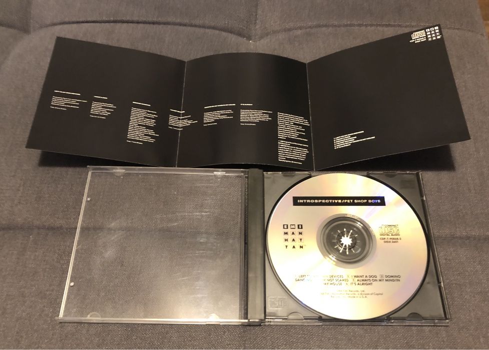Pet Shop Boys - Introspective: оригинальный CD