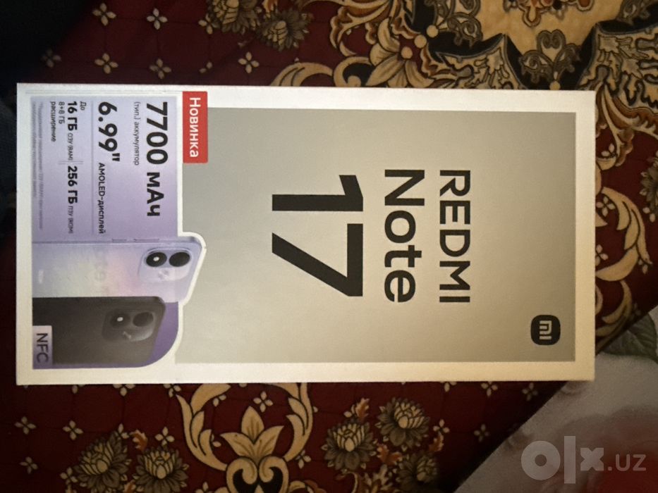 Redmi not 17 sotiladi