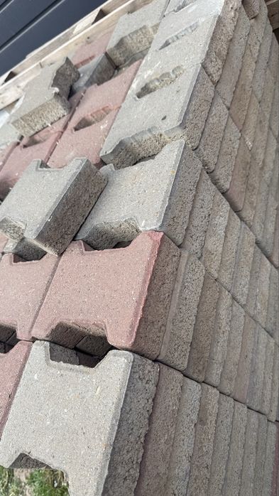 Pavele model dublu T - 6 cm - second hand