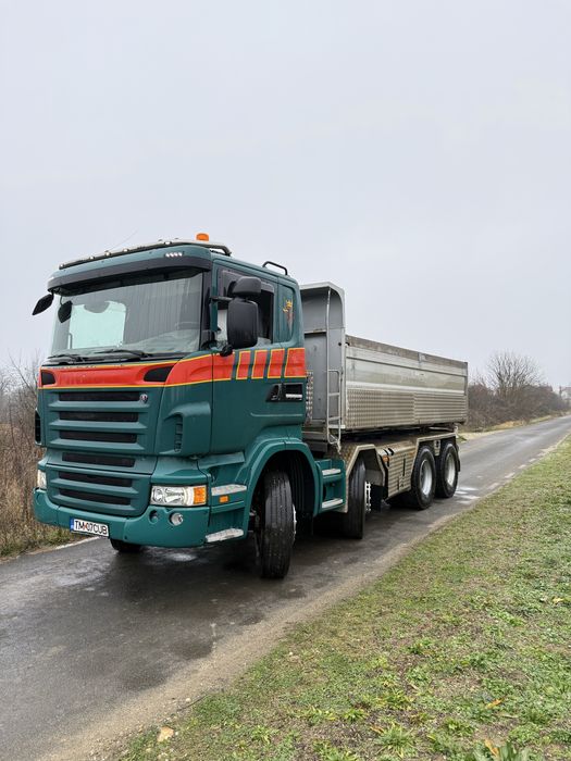 Scania R420. Basculanta 8x4