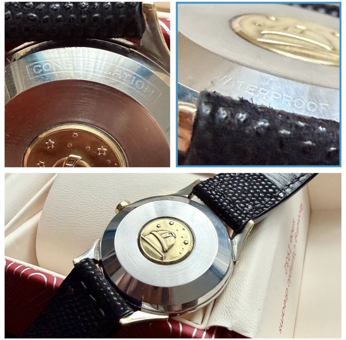 Ceas Omega Constellation.Dial Two-Tone.Crosshair.Bezel Aur18k