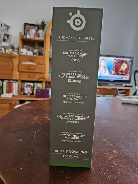 Гейминг слушалки SteelSeries - Arctis Nova Pro Wireless, черни