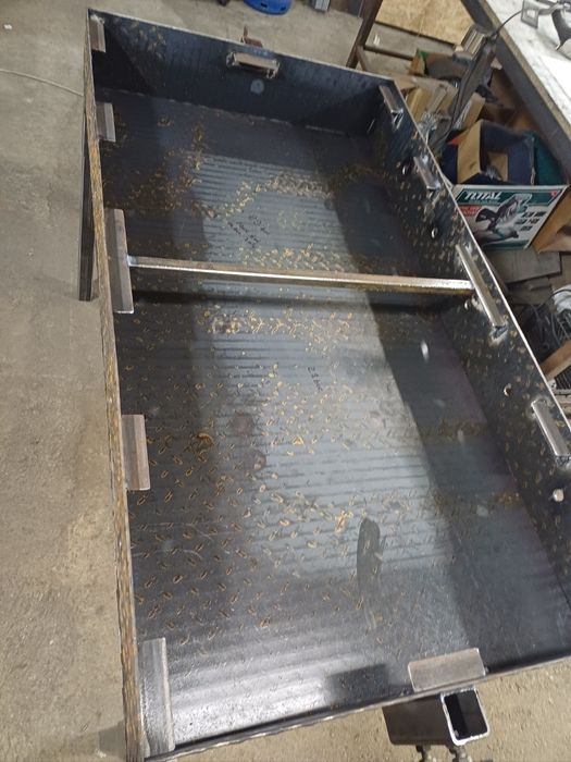 Proțap cu motor electric 125x70 nou  grosime cuva 4 mm