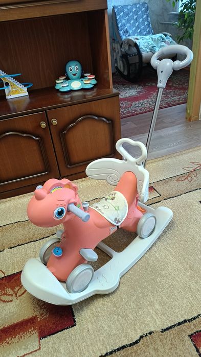 Лошадь качалка беговел