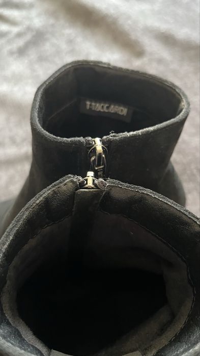 Сопоги из замша.