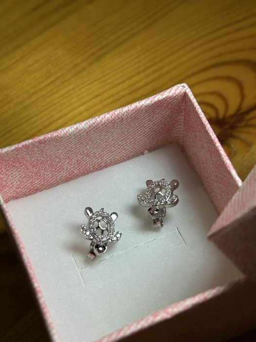 Сребърни обеци ,, Костенурка’’