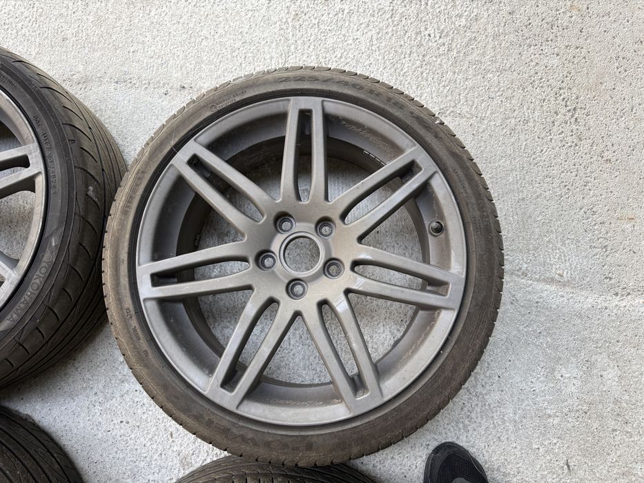 Jante Audi LeMans 5x112 R18 originale A3 8P + cauciucuri 225/40/18