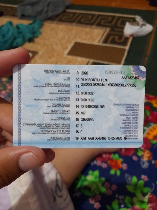 Газель (5 метрлик) сатылады, жылы 2020